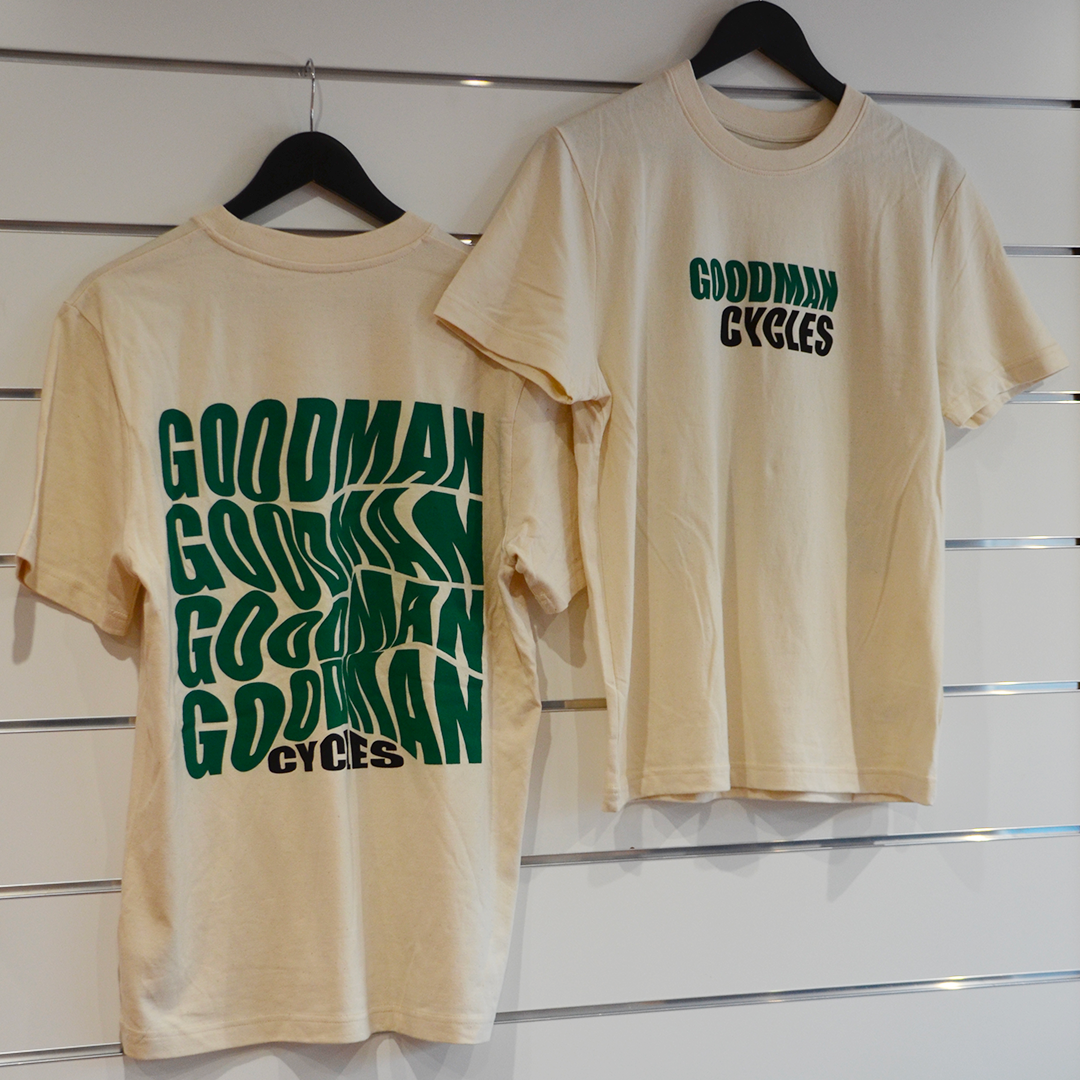 T-shirt Goodman Cycles - Beige