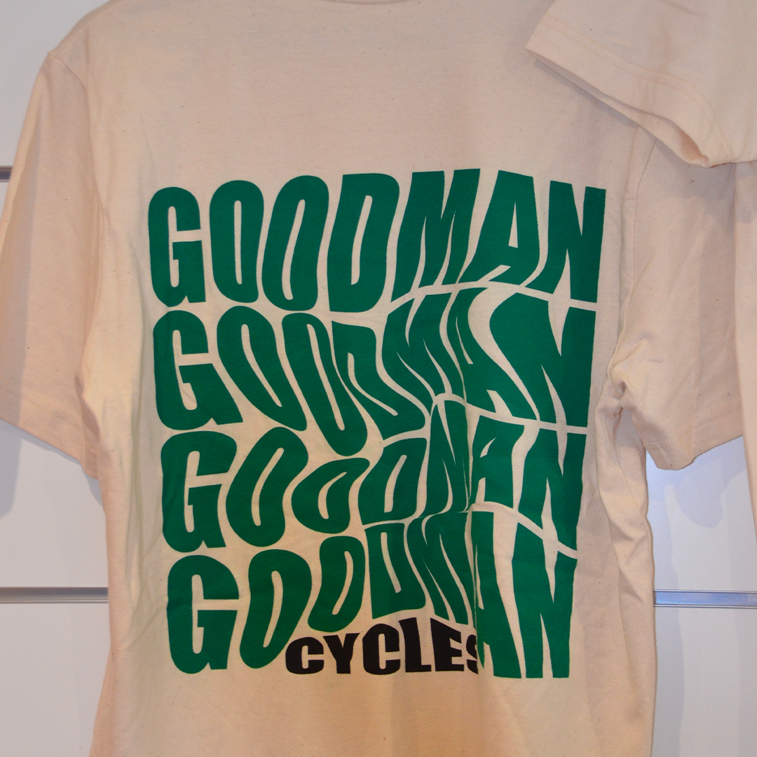 T-shirt Goodman Cycles - Beige